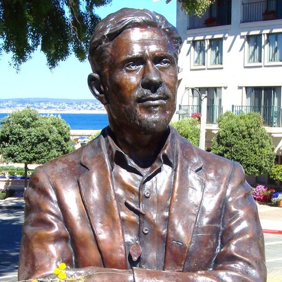 El busto de Ed está situado en el lugar donde se produjo el fatídico accidente
