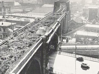 Il viadotto ferroviario incompiuto da Cornigliano a Sampierdarena