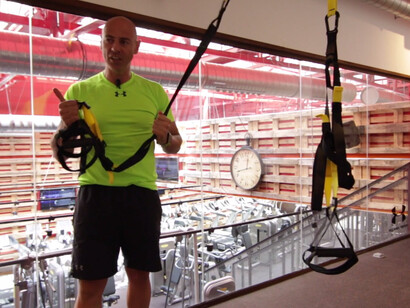 Martín Giacchetta en el Boutique Gym