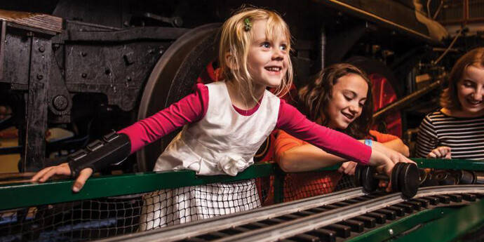 The Train Factory. Courtesy of The Franklin Institute