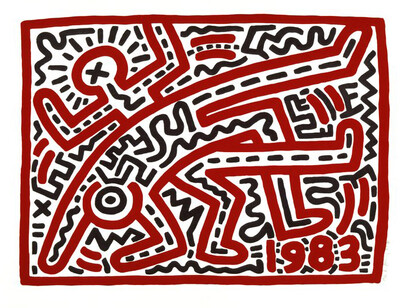 Keith Haring. Courtesy of Tate Liverpool