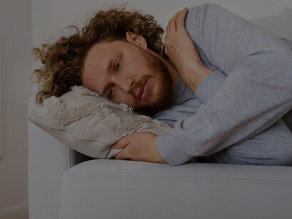 The struggle of a man experiencing anxiety, stress, and depression, shedding light on the complexities of mental health and the journey toward healing and resilience