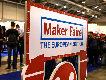Immagine di repertorio del Maker Faire di Roma, inserita per sottolineare la continuità del percorso della startup "Ally". Per gentile concessione di Maker Faire