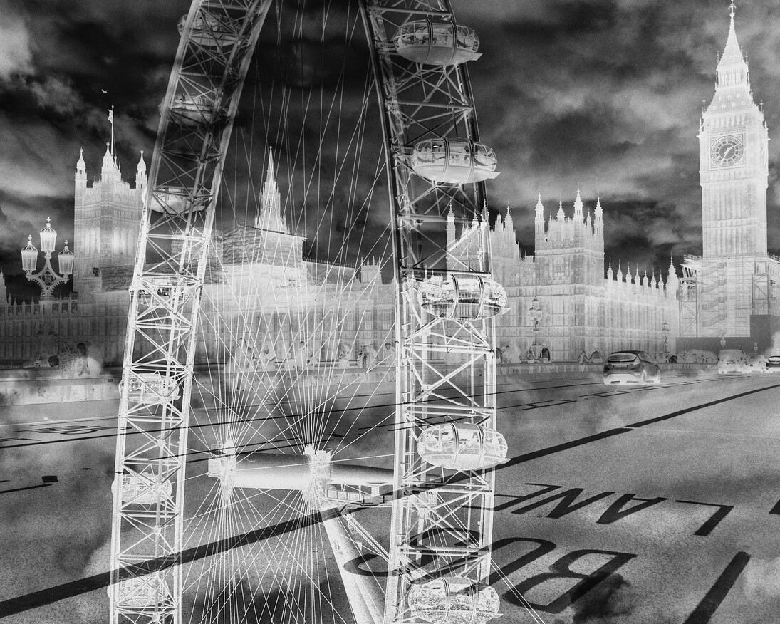Laurence de Vogüé, London from oneirism. Courtesy of The Minster Gallery