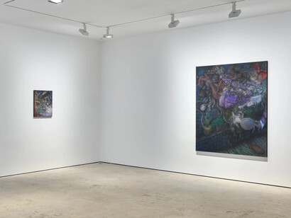 Bea Scaccia, Mood swings, exhibition view. Courtesy of Maruani Mercier Gallery