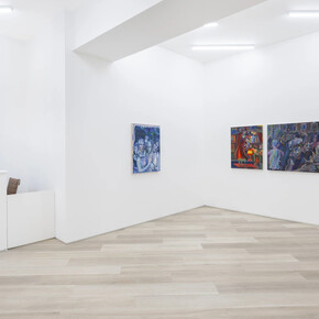 Adam Baker, Velvet hours, exhibition view. Courtesy of Beers Gallery