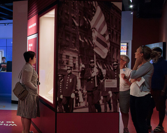 Facing Freedom in America. Courtesy of Chicago History Museum 