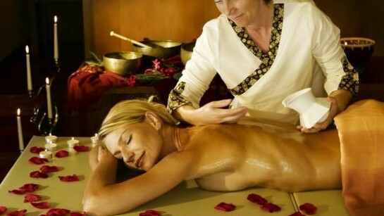 Eine entspannende Massage