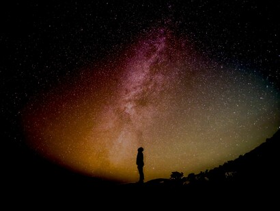 Mirando el cielo