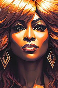 An illustration of Tina Turner
