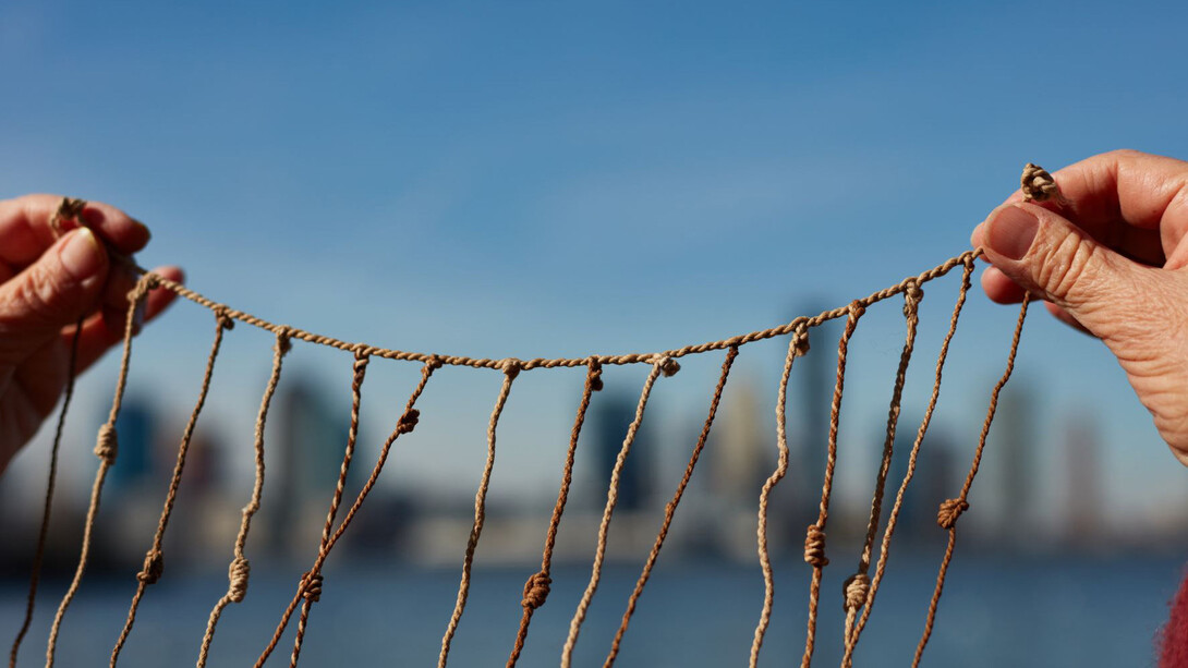 Cecilia Vicuña. Courtesy of Brooklyn Museum