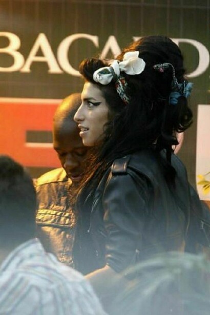 The british singer Amy Winehouse