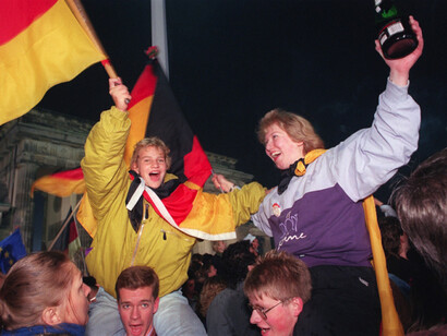 Feierlichkeiten zum Wiedervereinigung von Deutschland