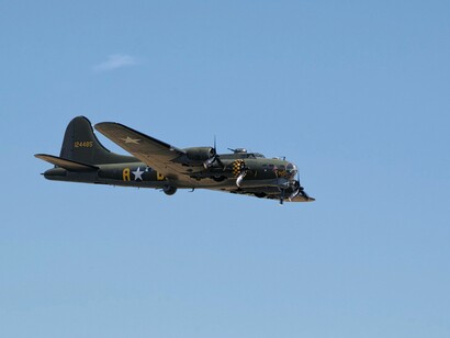 Bomber warplane