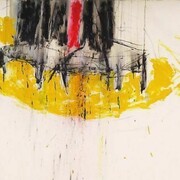 WM42 Walid El-Masri 'Chairs', 2007, Mixed Media on Canvas, 180 x 180 cm.