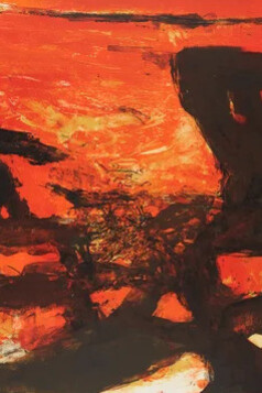 Zao Wou-Ki, Untitled (detail), 1978. Courtesy of M+ Museum