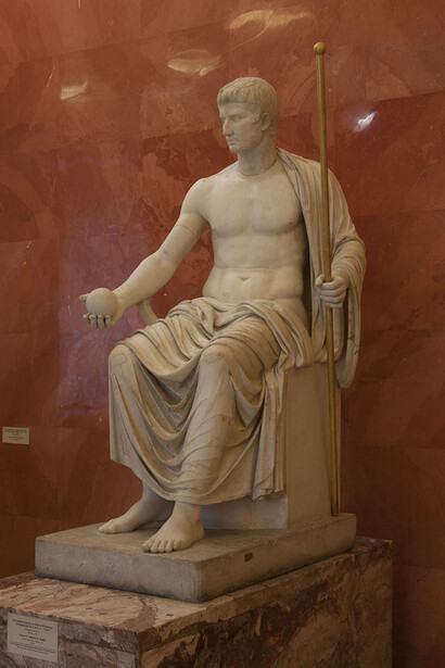 The Art of Ancient Rome, Exhibition view. Courtesy of The State Hermitage Museum