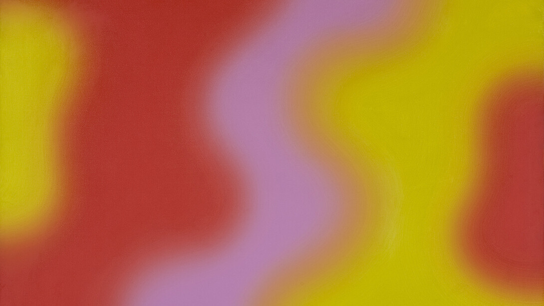 Wojciech Fangor, M13 (detail), 1970, Oil on canvas, Object size: 142 x 142 cm, Jankilevitsch Collection