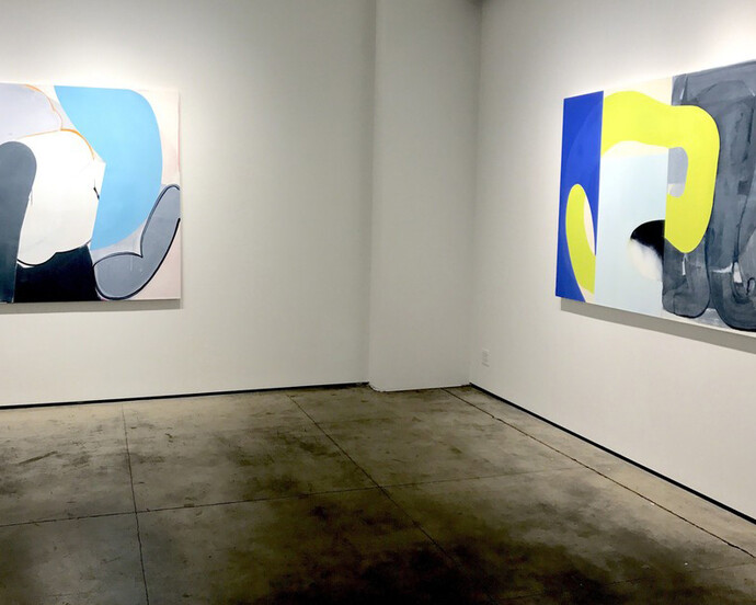 Marcelyn McNeil, Exhibition view. Courtesy of Kathryn Markel Fine Arts