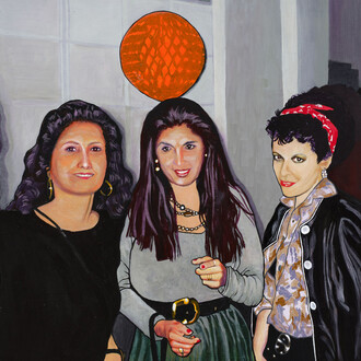 Joey Terrill, Dylan, Monica, Marisela, Diane and Luis, Hollywood, 1993 (detail), 2006-2026. Courtesy of Marc Selwyn Fine Art