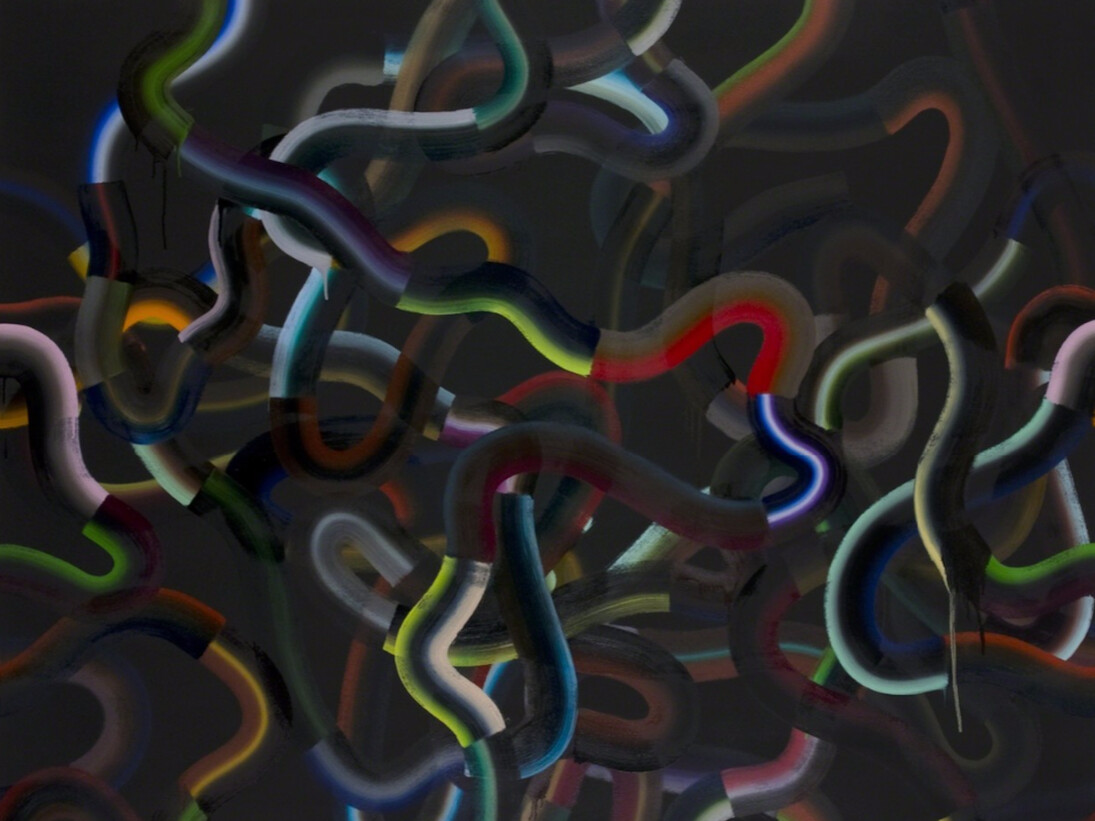 Jeff Perrott, RW182 (Too Dark to See Tomorrow), 2015. Courtesy of Morgan Lehman Gallery