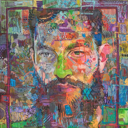 Andrew Salgado, Echo Chamber, 2016. Courtesy of Beers gallery