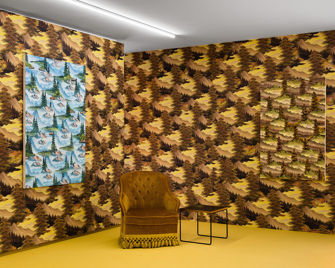 Exhibition view, «Imitation Sand», solo show by Neil Raitt.Valentin, Paris, France. 2018.© Photo: Grégory Copitet / Courtesy of the artist and Valentin, Paris