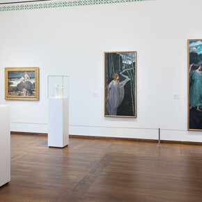 Vienna 1900, birth of modernism, exhibition view. Courtesy of Leopold Museum