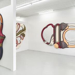 Hilliary Gabryel, Bedroom eyes, exhibition view. Courtesy of Mrs. 