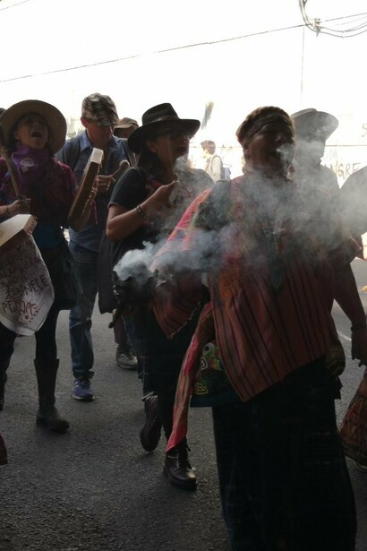 Marcha del dos de octubre de 2019, en conmemoración de la masacre de Tlatelolco, Ciudad de México
