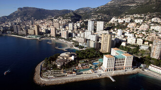 Aerial view of Monte Carlo