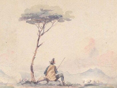 Arthur John Strutt viaggia insieme al poeta inglese, William Guglielmo Jackson, che raccoglie le lettere inviate dal giovane ai genitori che risiedevano a Roma