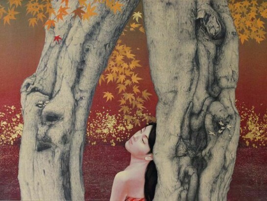 Kyosuke Tchinai, Érable, 50cm x 72cm , © Kyosuke Tchinai and Gallery Elena Shchukina
