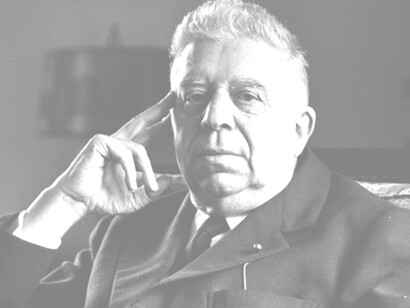 Eugenio Montale, nel 1975 ricevette il premio Nobel per la letteratura