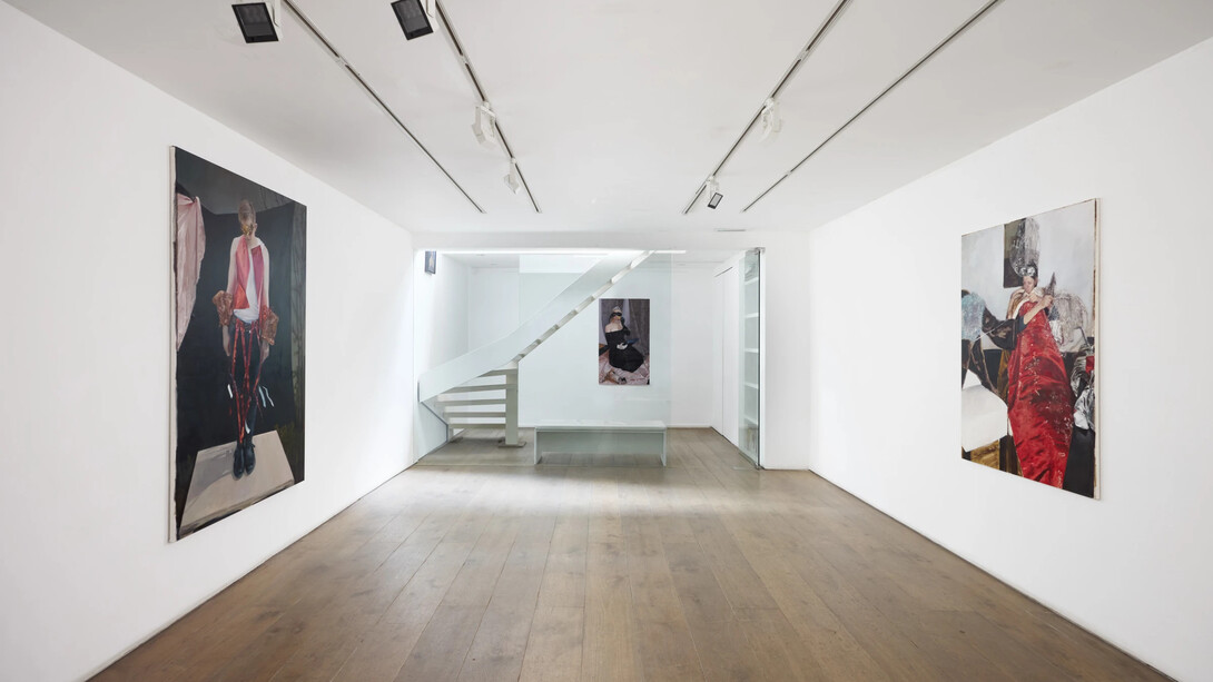 Teodora Axente, From horizon of the matter, rises the vertical of the soul, exhibition view. Courtesy of gallery rosenfeld