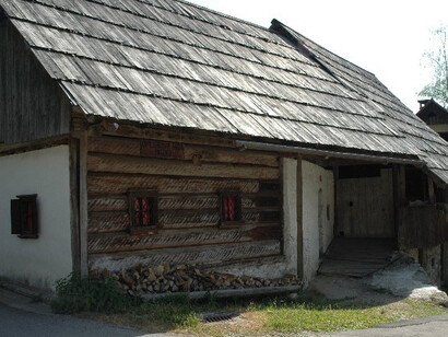 The Oplen house. Courtesy of Gorenjski muzej