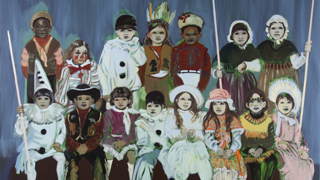 Claire Tabouret, The last day (detail), 2016. Private Collection