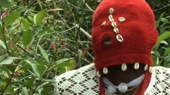 Mark Boulos, Still from All That Is Solid Melts into Air, 2008, Two-channel video (color, sound).
