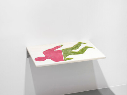 Kasper Bosmans, Peas, pod, exhibition view. Courtesy of Gladstone Gallery 