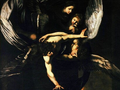 Madonna col Bambino e angeli, Caravaggio