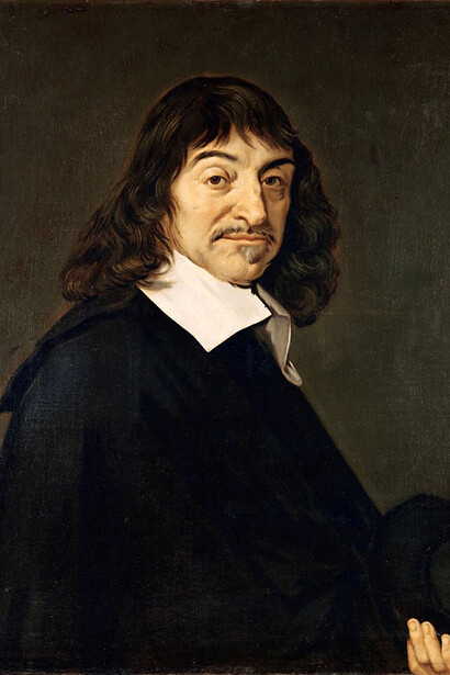 Frans Hals - Portrait de René Descartes