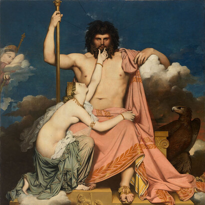 Jean-Auguste Dominique Ingres. "Giove e Teti", 1811