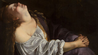 Artemisia Gentileschi, Maria Maddalena, particolare