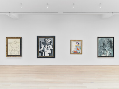 Picasso: tête-à-tête, exhibition view. Courtesy of Gagosian Gallery