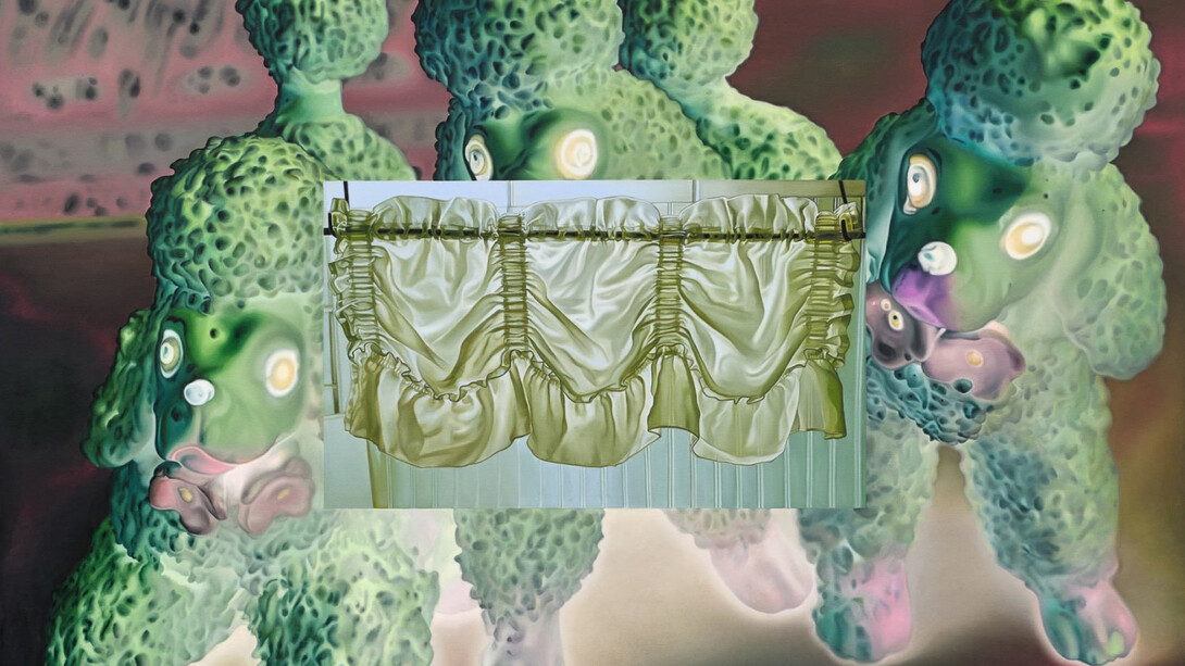 Charlotte Fox, Bedroom theater (spectators), 2024. Courtesy of 303 Gallery