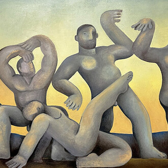 Carlos Rodriguez, A spell of dance (detail), 2025. Courtesy of Hashimoto Contemporary