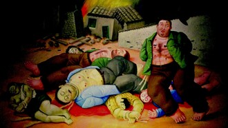 «Masacre en Colombia», F. Botero