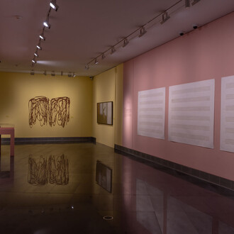 Dear viewer, what are you looking at? Exhibition view. Courtesy of Museo Universidad de Navarra