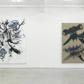 Shadow Ballers, exhibition view. Courtesy of Magenta Plains