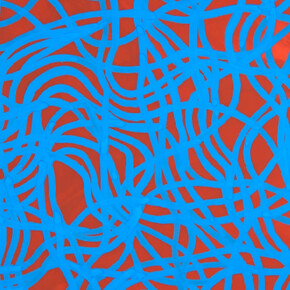 Sol LeWitt, Irregular grid (detail), 2001. Courtesy of Zeit Contemporary Art